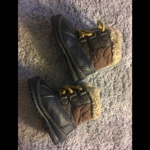 Boys warm thinsulate snow rain duck style boots
